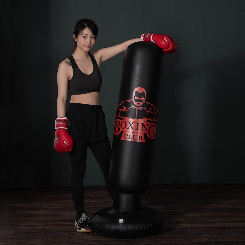 Free Standing Inflatable Boxing Punch Bag Boxing Kick Training Home Gym Fitness Tools For Adults Kids - Eshtree