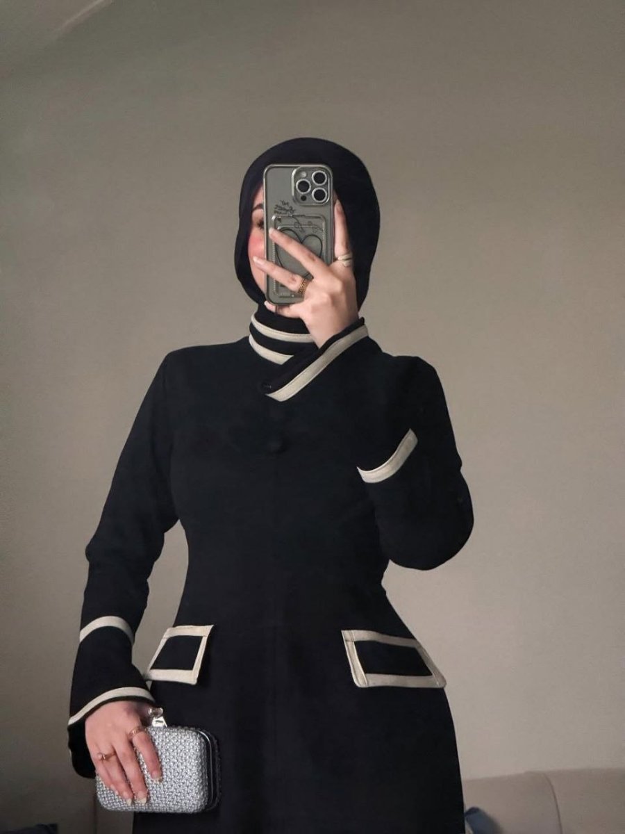 فستان فاخر بخامة الشمواه المستورد - Eshtree