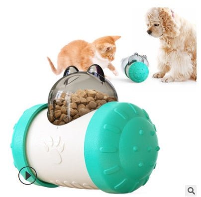 Funny Dog Treat Leaking Toy With Wheel Interactive Toy For Dogs Puppies Cats Pet Products Supplies Accessories - Eshtree