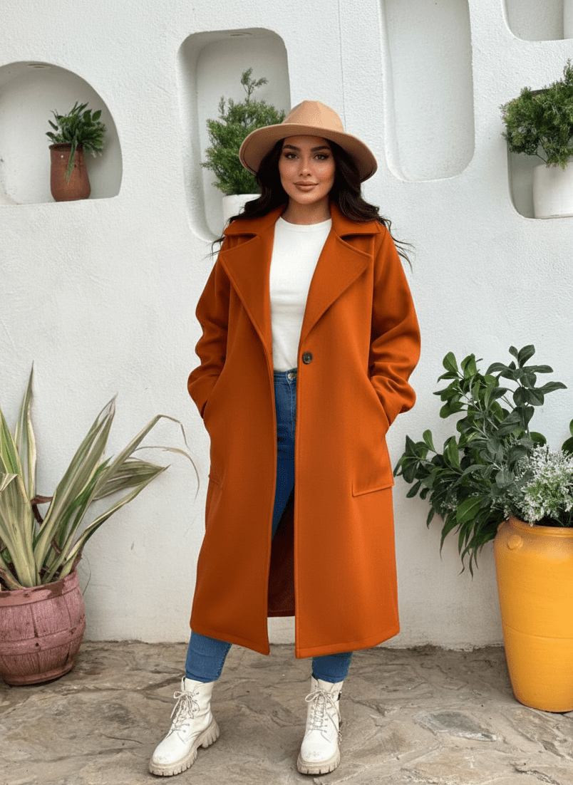 جاكيت جوخ نسائي عالي الشياكة - Eshtree