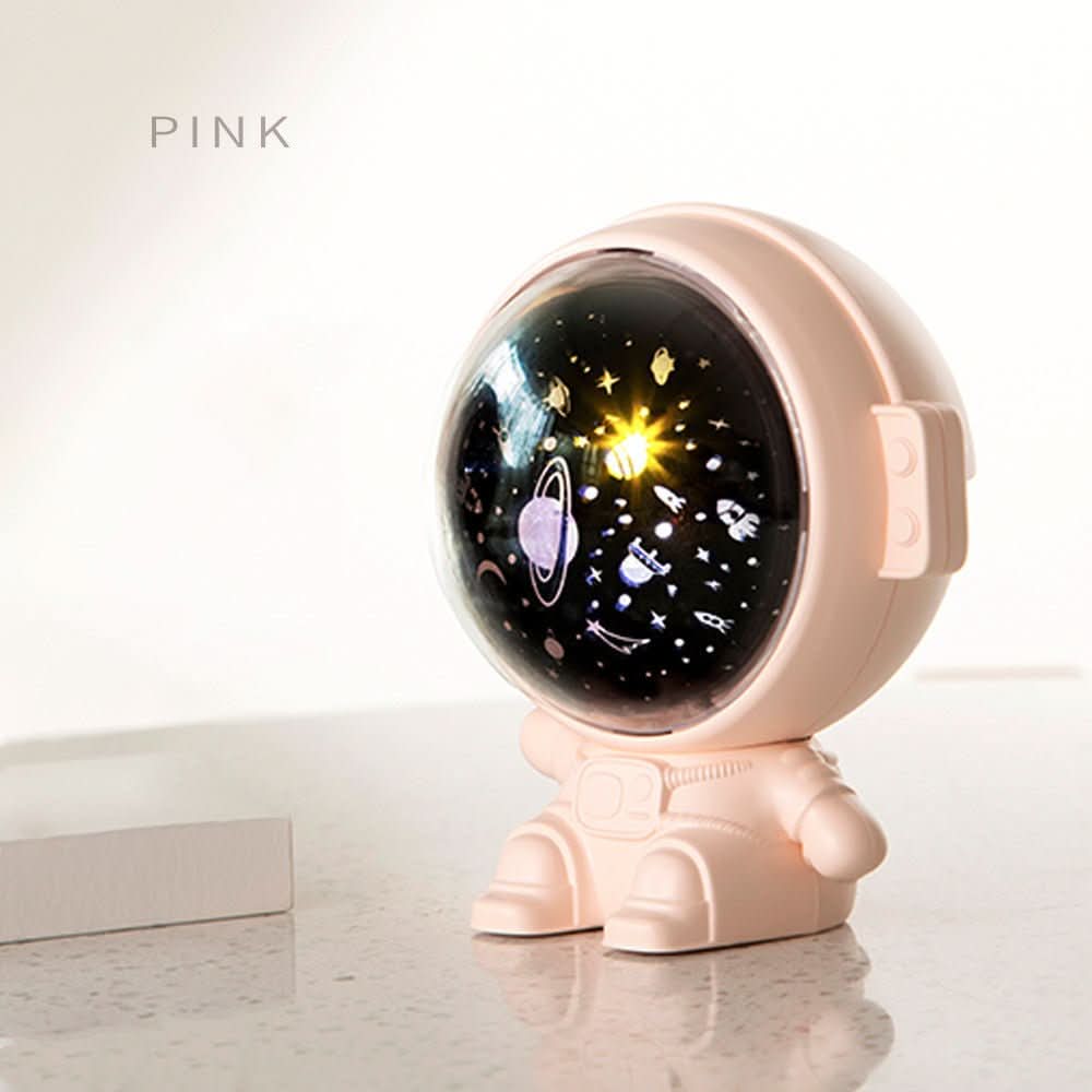 Galaxy Star Projector Starry Sky Night Light Astronaut Lamp Room Decr Gift Child Kids Baby Christmas Spaceman Projection - Eshtree