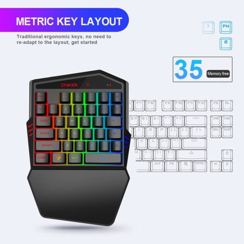 Gaming Keyboard Throne One Mouse Set - Eshtree