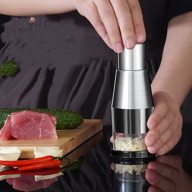 Garlic Crusher Onion Chopper Multipeler Vegetables Chopper Manual Garlic Press Machine Garlic Squeezer Kitchen Gadget - Eshtree