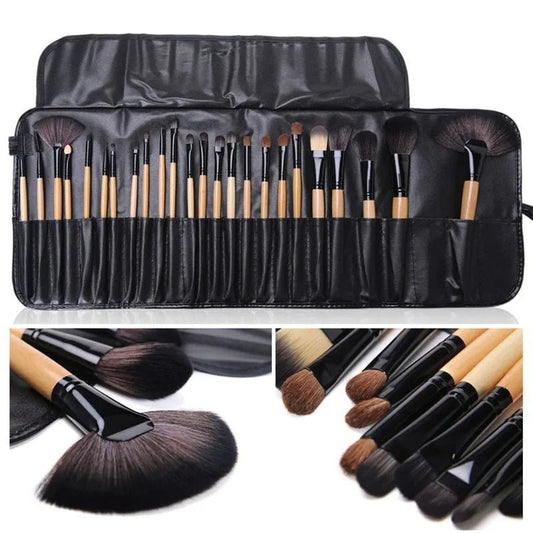 Gift Bag Of 24 Pcs Makeup Brush Sets Professional Cosmetics Brushes Eyebrow Powder Foundation Shadows Pinceaux Make Up Tools - Eshtree