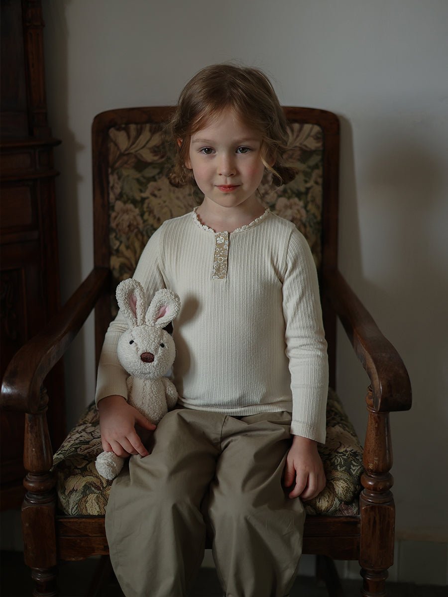 Girls' Autumn Pure Cotton Casual Pants - Eshtree