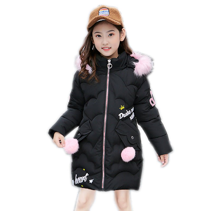 Girls' cotton - padded jackets - Eshtree
