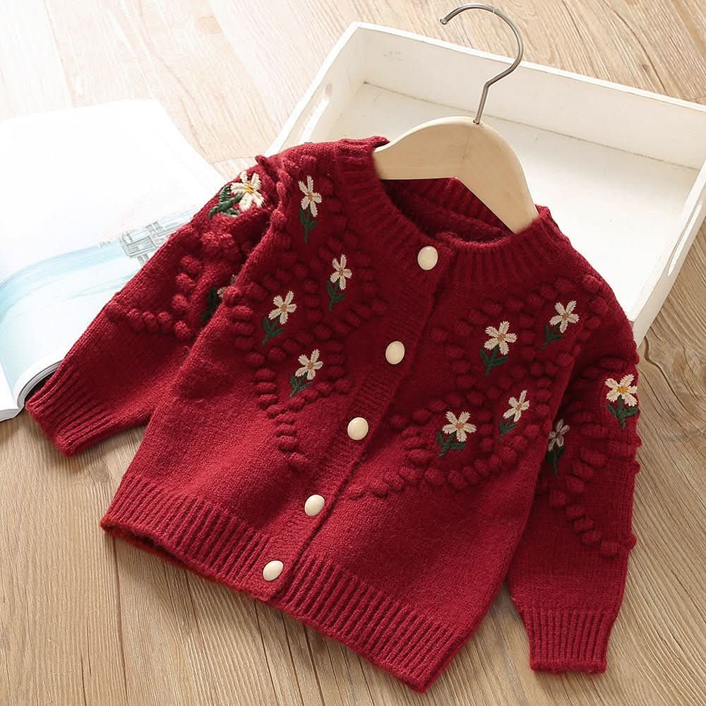 Girls' Fashion Knitted Cardigan Jacket - Eshtree