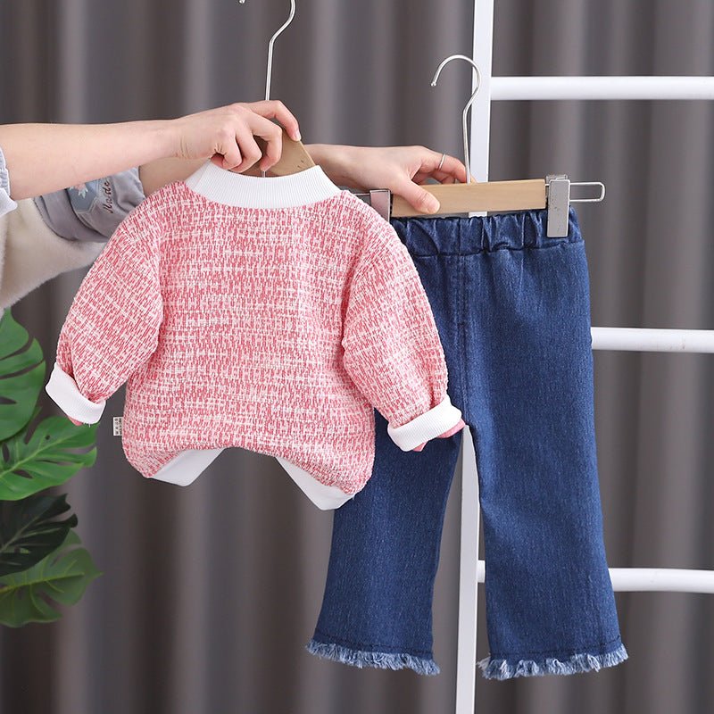 Girls' Long Sleeve Two - piece Pants - Eshtree