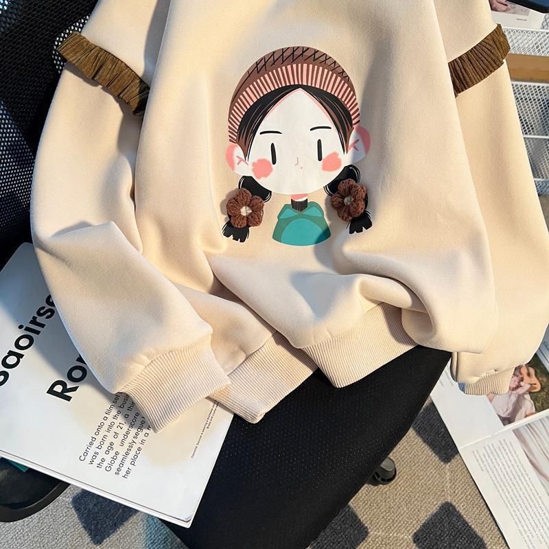 Girls Stylish Hoodie Base Layer Casual Style For Kids - Eshtree