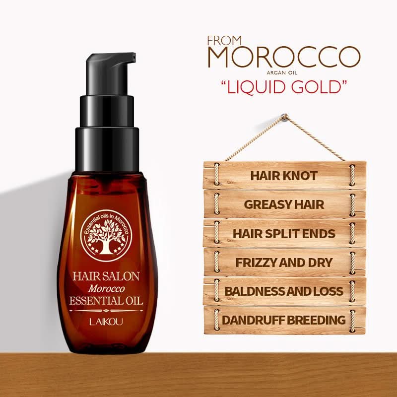 Hair Care Essential Oil Moroccan Is Soft And Smooth - Eshtree