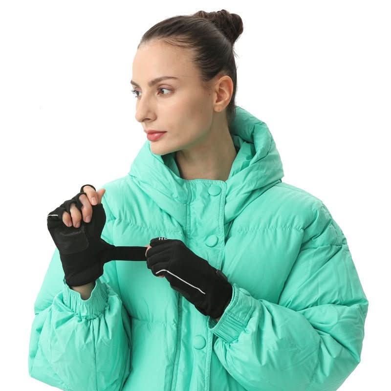 Half Finger Gloves Charging And Heating - Eshtree