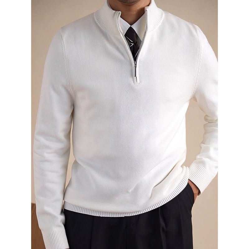 Half - turtleneck Long - sleeve Knit Sweater - Eshtree