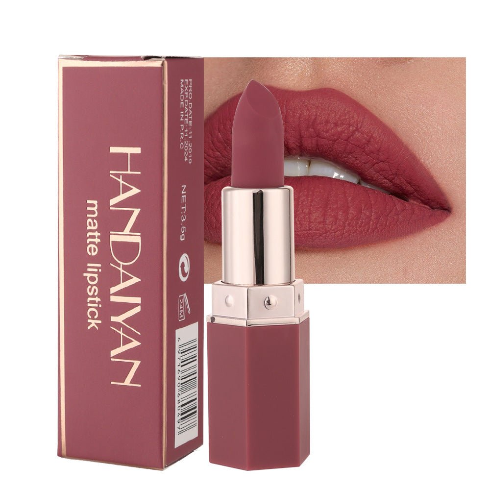 HANDAIYAN Han Daiyan 6 - color Matte Nourishing Lipstick Lipstick - Eshtree