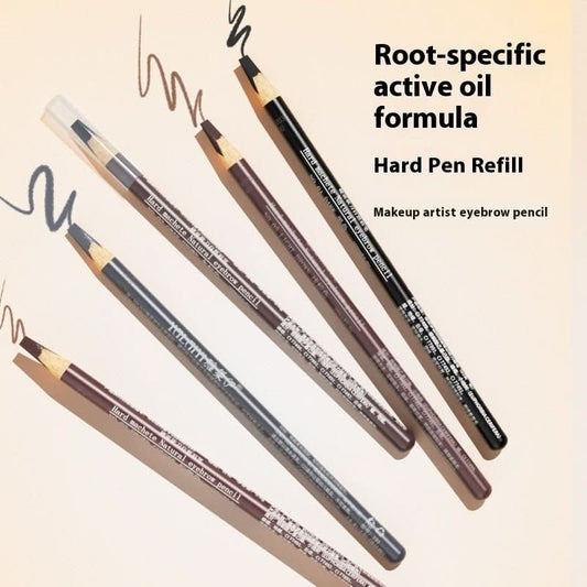 Hard Core Wild Eyebrow Pencil Waterproof And Sweatproof Distinct Look - Eshtree