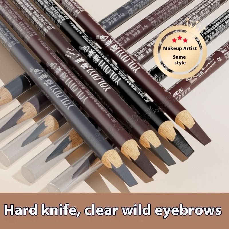 Hard Core Wild Eyebrow Pencil Waterproof And Sweatproof Distinct Look - Eshtree