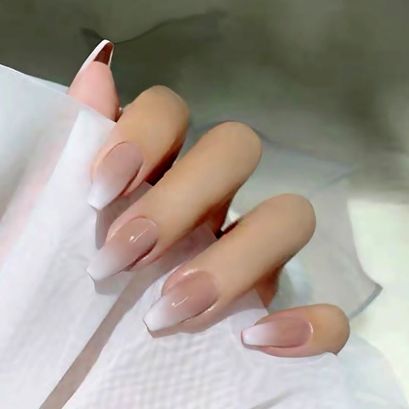 Head Matte Frosted Almond Shape Wear Nail Nail Piece Finished - Eshtree