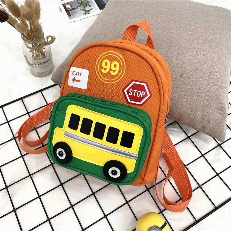 Heopono Durable Nice Little Children School Book Bag Small Boys Girls Cartoon Cute Mini Funny Back to School Backpack for Kids - Eshtree