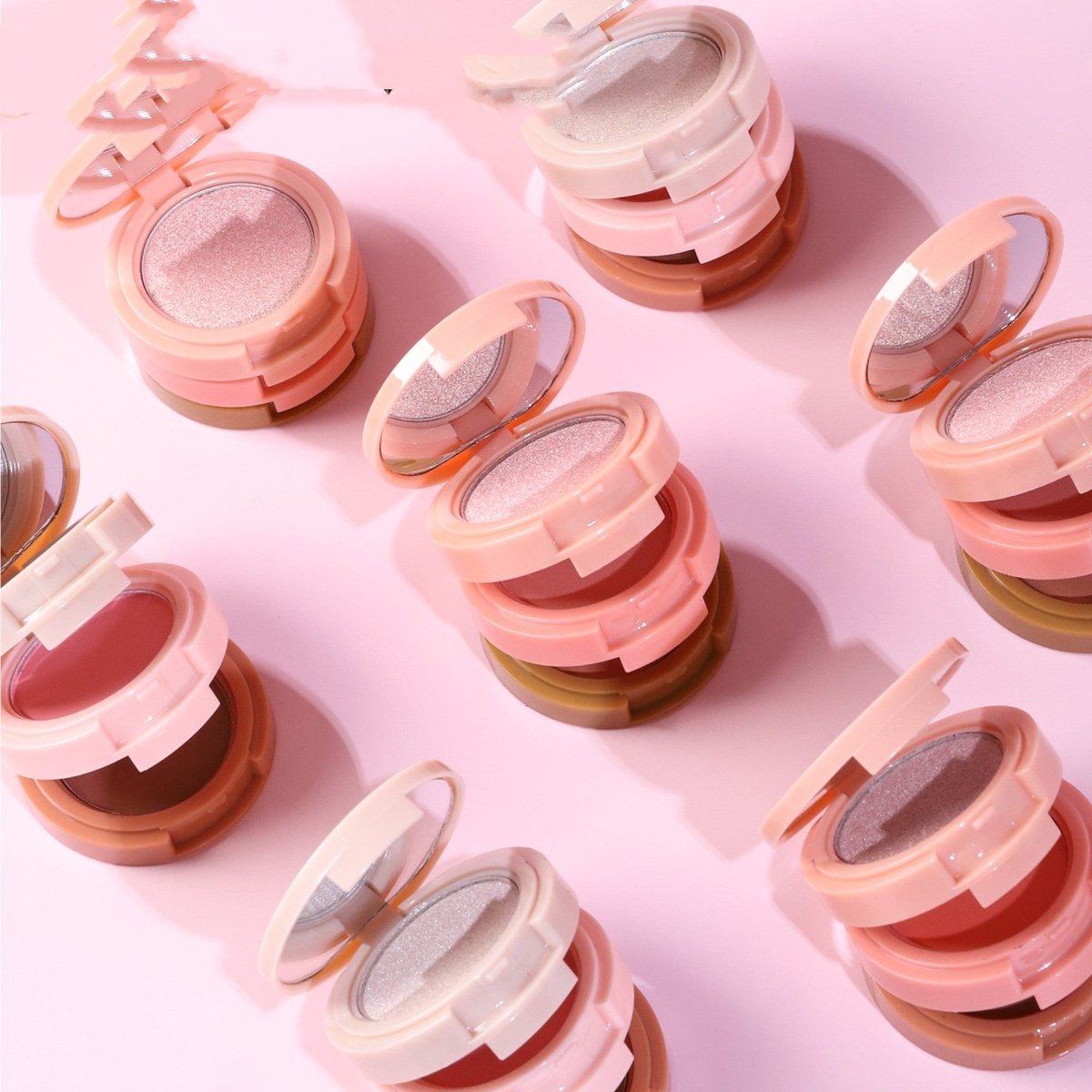 High Gloss Powder Blusher Facelift 3in1 All - in - one Disc - Eshtree