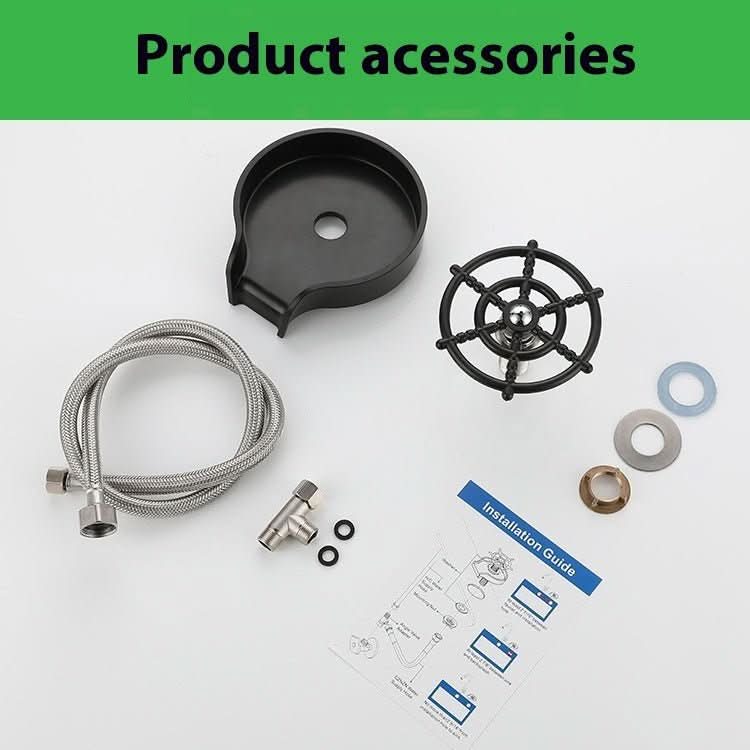 High Pressure Cup Cleaner Sink Bar Counter Home Press Automatic Cup Cleaner - Eshtree