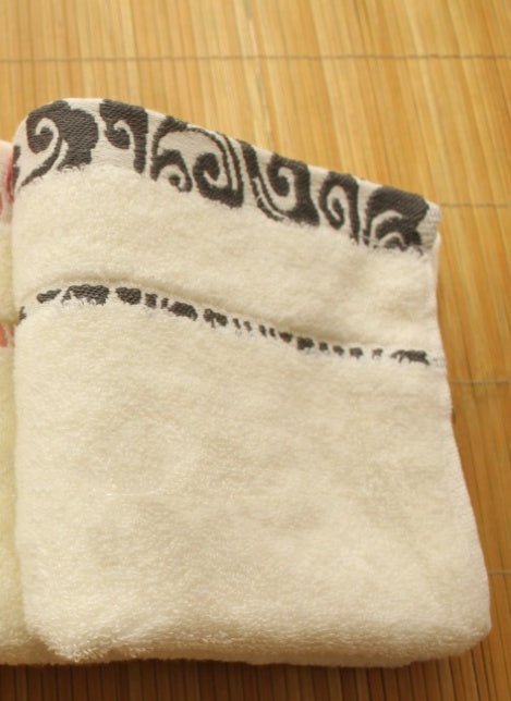 High quality pure cotton crepe - free jacquard Xiangyun thickening face towel - Eshtree