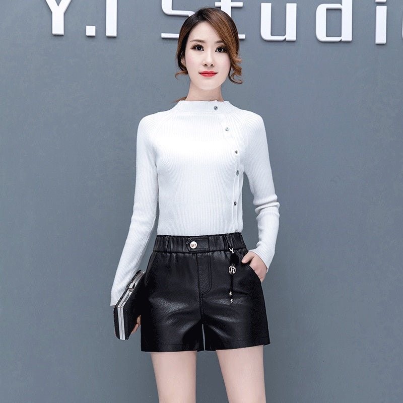 High waist slim boot pants - Eshtree