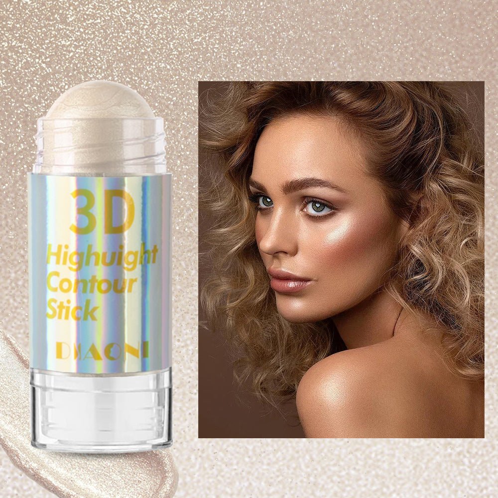 Highlight Contour Stick Outline Shading Powder Three - dimensional Brightening Crouching Silkworm Face Blusher - Eshtree