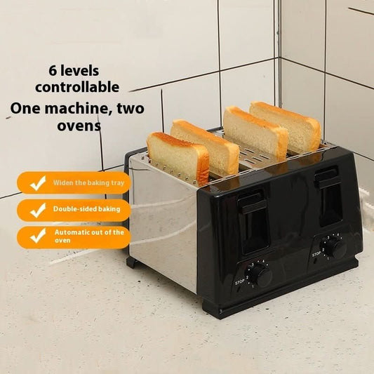 Home Breakfast Bread Maker Toaster One Machine Double Roast - Eshtree