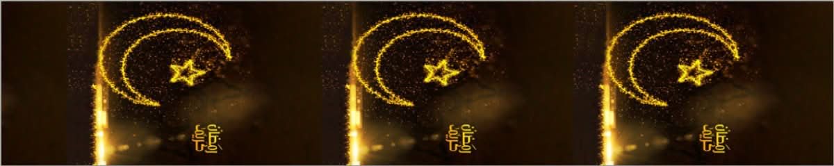 Home Muslim Ramadan Decorative Cloth Table Flag - Eshtree