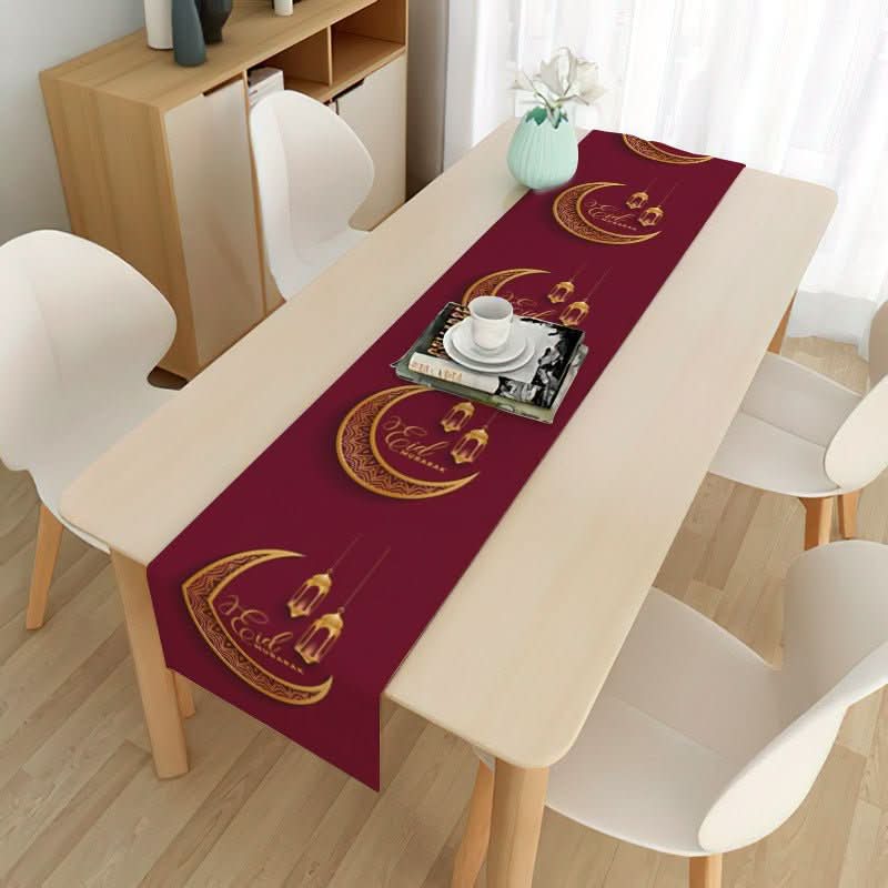 Home Muslim Ramadan Decorative Cloth Table Flag - Eshtree