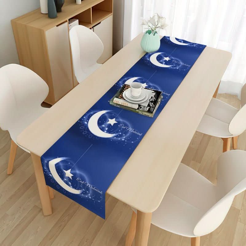 Home Muslim Ramadan Decorative Cloth Table Flag - Eshtree