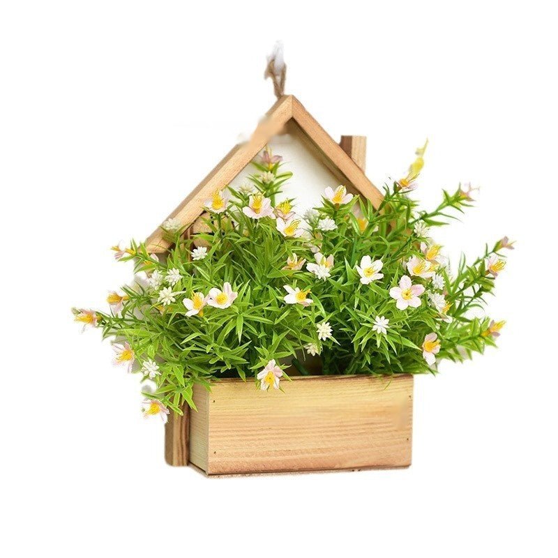 Home Personality Wall Decorations Flower Basket - Eshtree