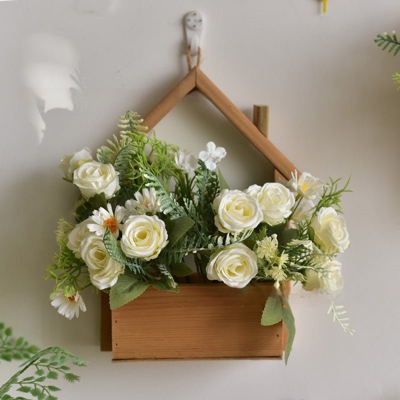 Home Personality Wall Decorations Flower Basket - Eshtree