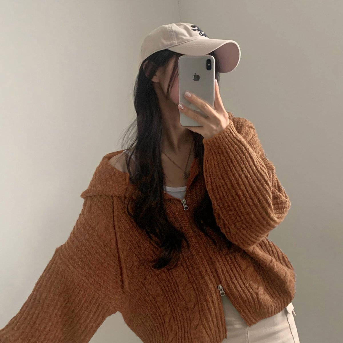 Hooded Long Sleeve Knitted Sweater Cardigan Coat Women - Eshtree