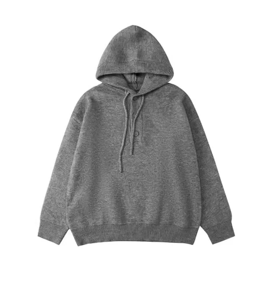 Hooded Sweater Men's Loose Couple Sweater Coat - Eshtree