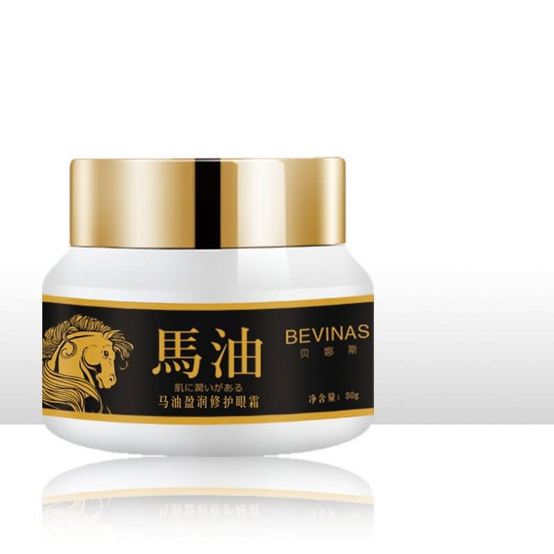 Horse Oil Eye Cream 30g Glass Bottle Moisturizing And Hydrating To Improve The Eye Area - Eshtree
