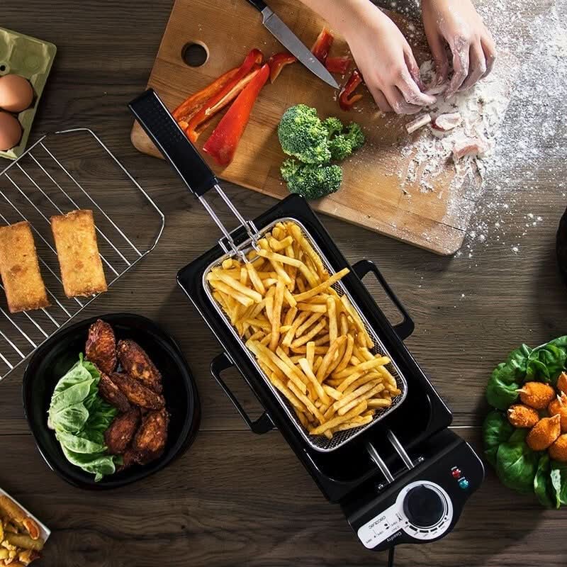 Household 3L French Fries Electromechanical Fryer - Eshtree