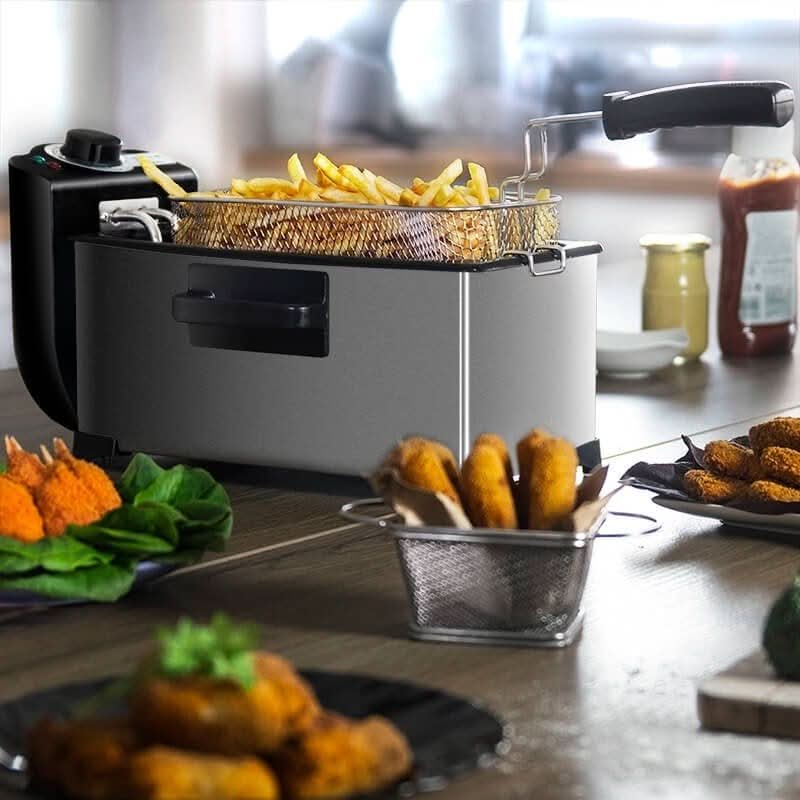 Household 3L French Fries Electromechanical Fryer - Eshtree
