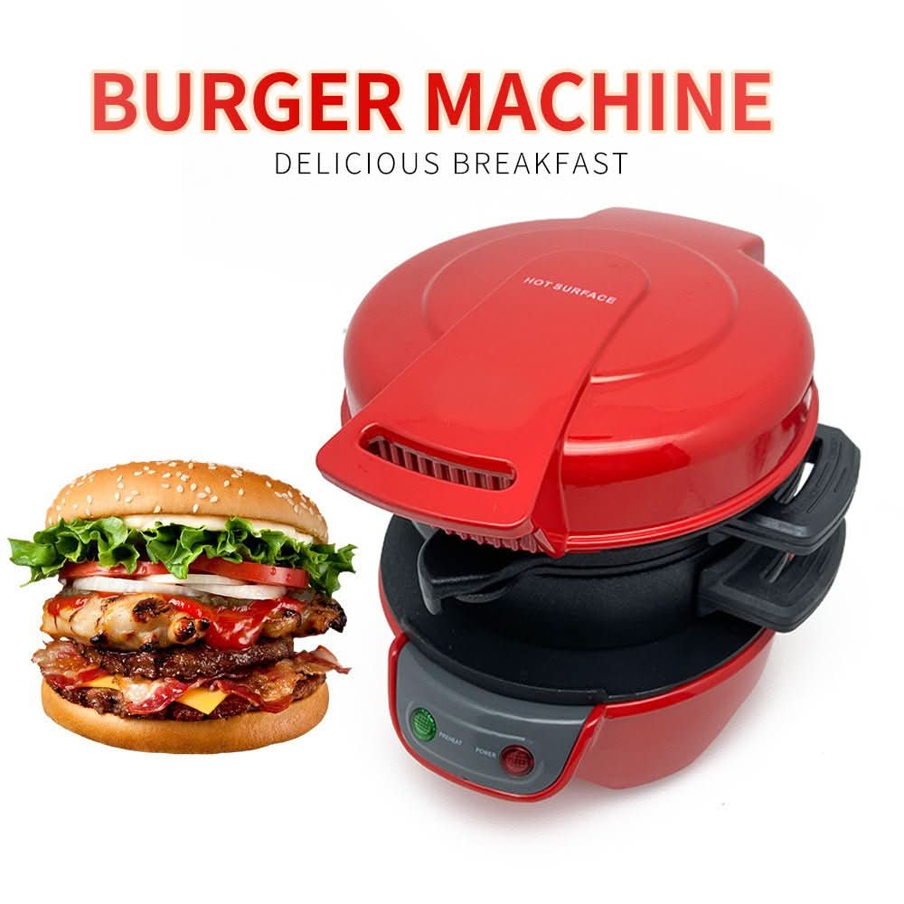 Household Breakfast Machine Hamburg Sandwich Maker With Egg Cooker Ring Machine Bread Sandwich Machine Waffle Machine - Eshtree