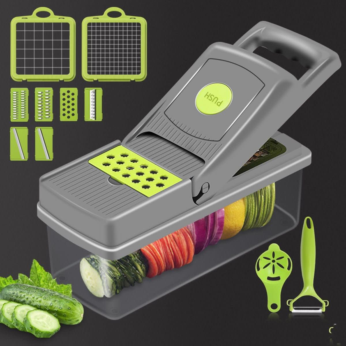 Household Kitchen Gadgets Vegetable Cutter Silk Cutter - Eshtree