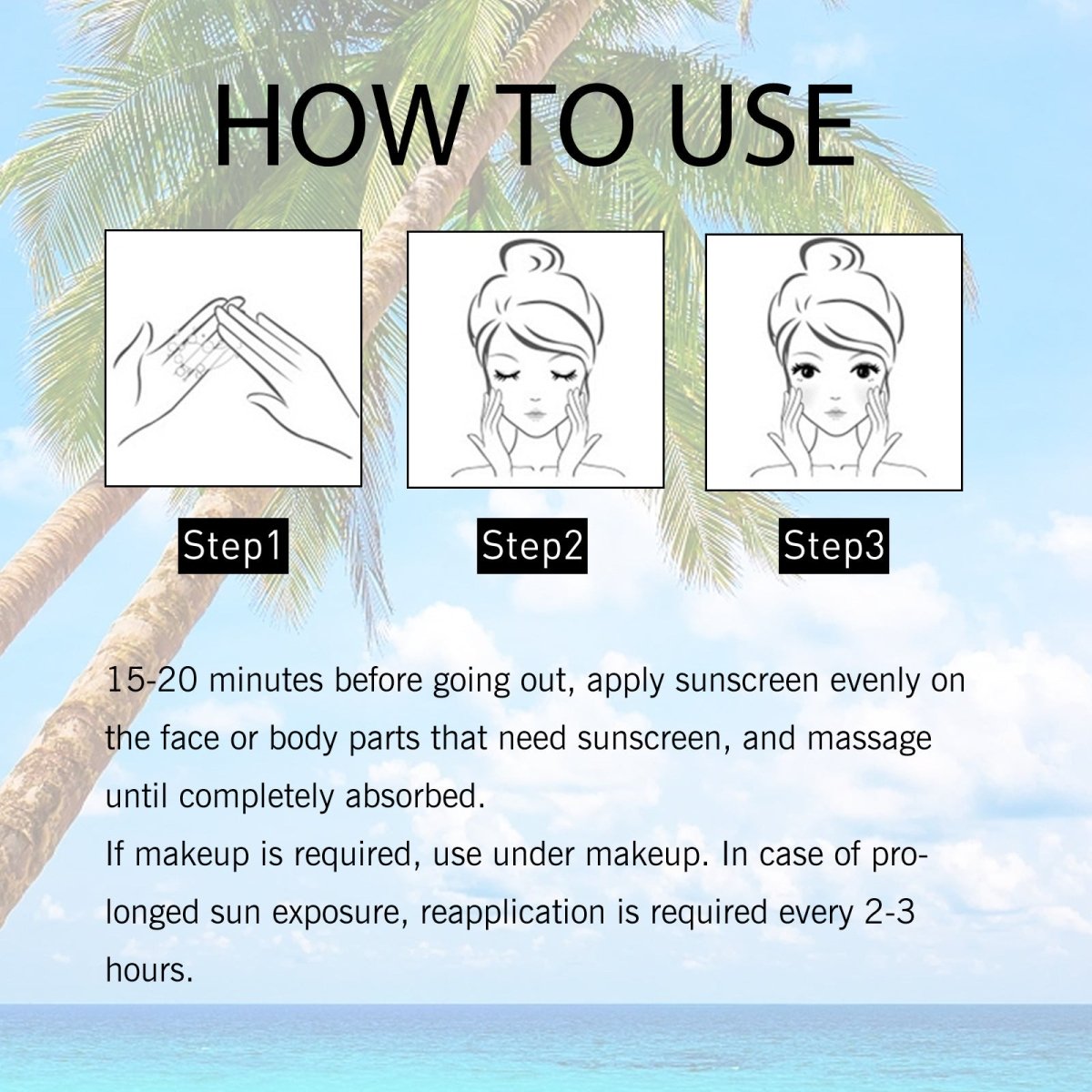 Hyaluronic Acid Moisturizing Protective Gel Summer Outdoor Moisturizing Refreshing Not Oily Resist Ultraviolet Rays - Eshtree