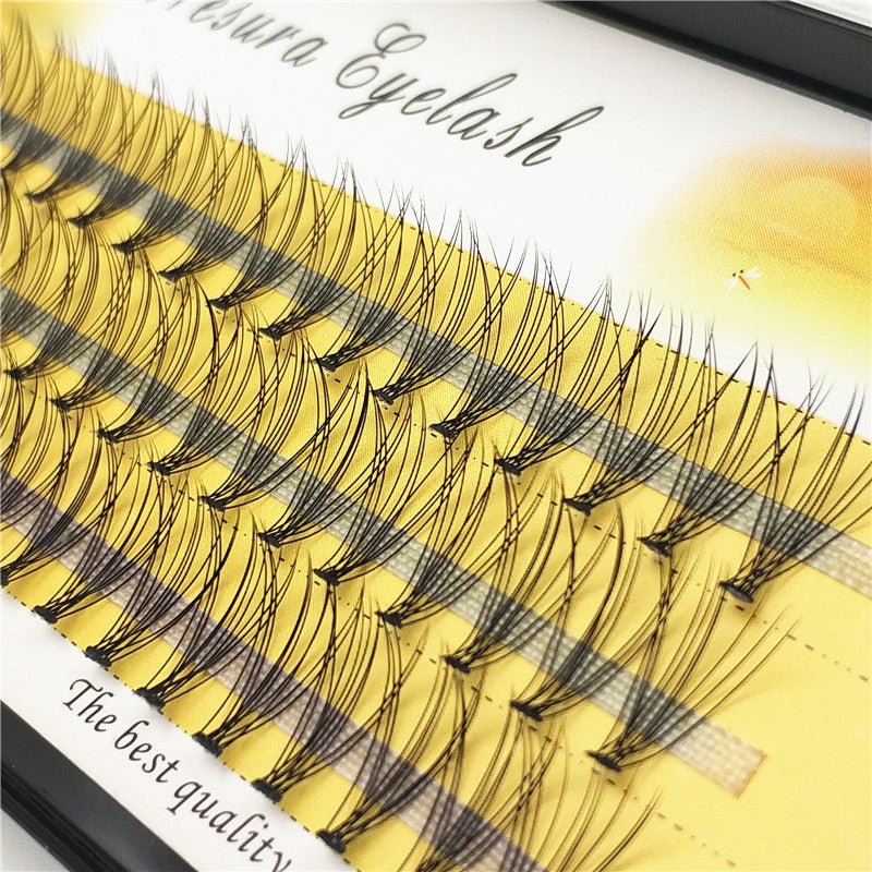 Imitation mink hair single planted grafted false eyelashes - Eshtree