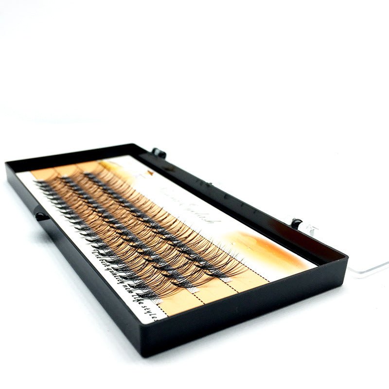 Imitation mink hair single planted grafted false eyelashes - Eshtree