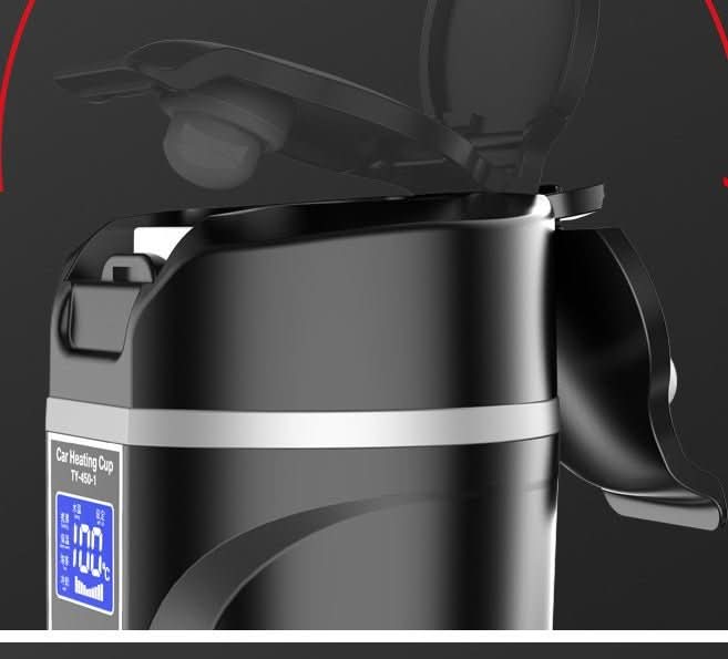Intelligent Digital Display Car Electric Hot Water Cup For Car - Eshtree