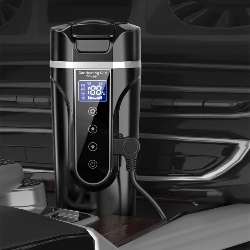 Intelligent Digital Display Car Electric Hot Water Cup For Car - Eshtree