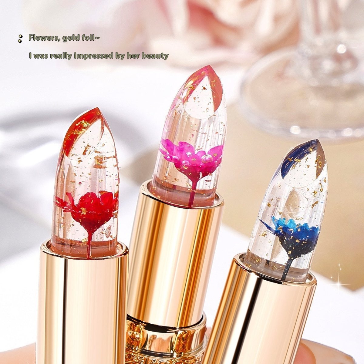 Jelly Color Changing Lipstick Transparent Moisturizing And Nourishing Anti - chapping No Stain On Cup Does Not Fade - Eshtree