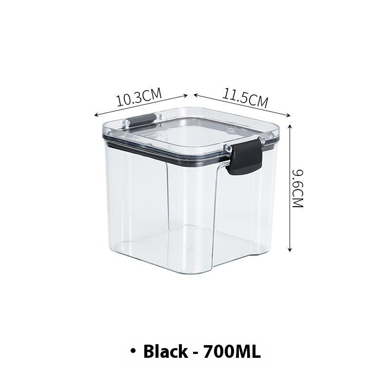 Kitchen Sealed Jar Storage Box Household Plastic Dry Goods Storage Food Storage Tank - Eshtree