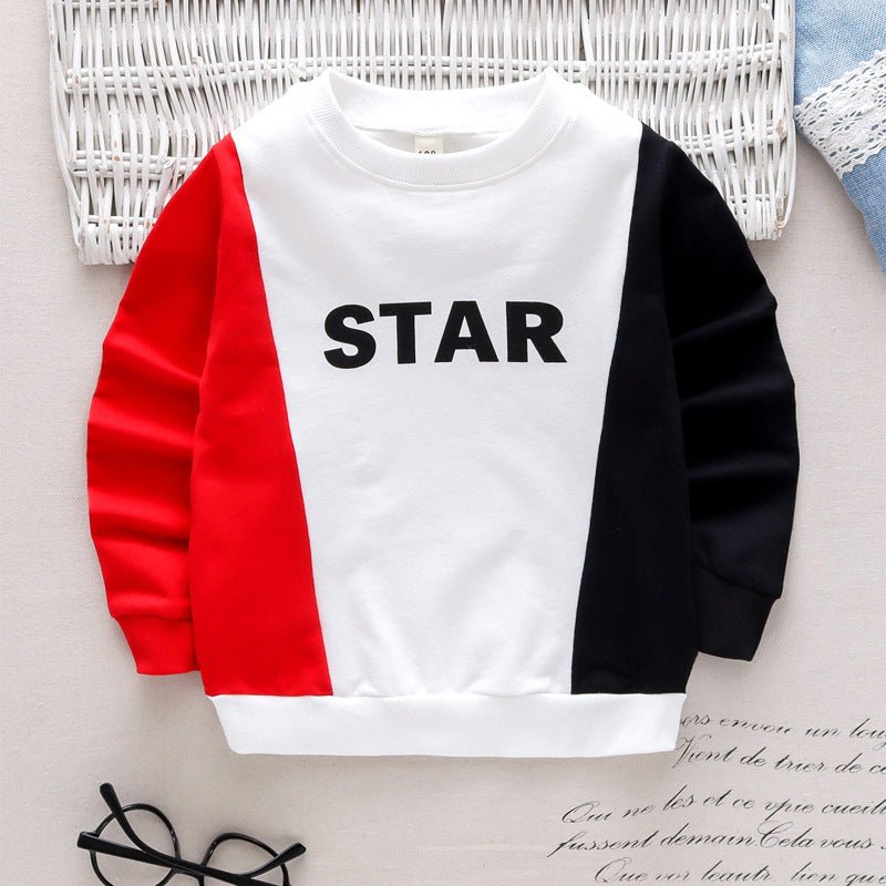 Korean Children Long - sleeved Sweater - Eshtree