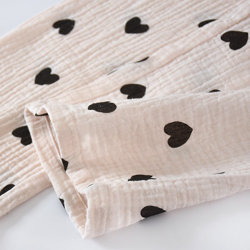 Ladies New Double - layer Cotton Pajamas Homewear - Eshtree