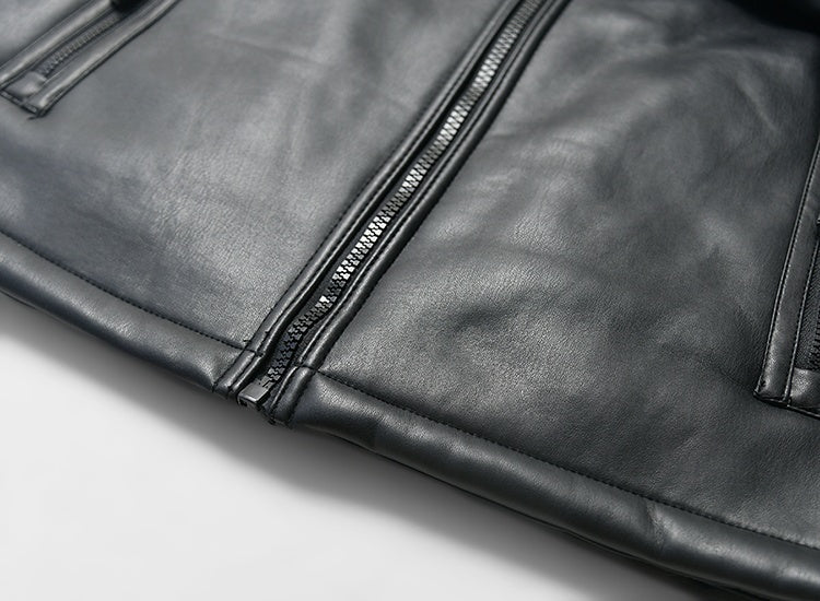 Lamb Cashmere Thickened Faux Fur One Piece Jacket - Eshtree