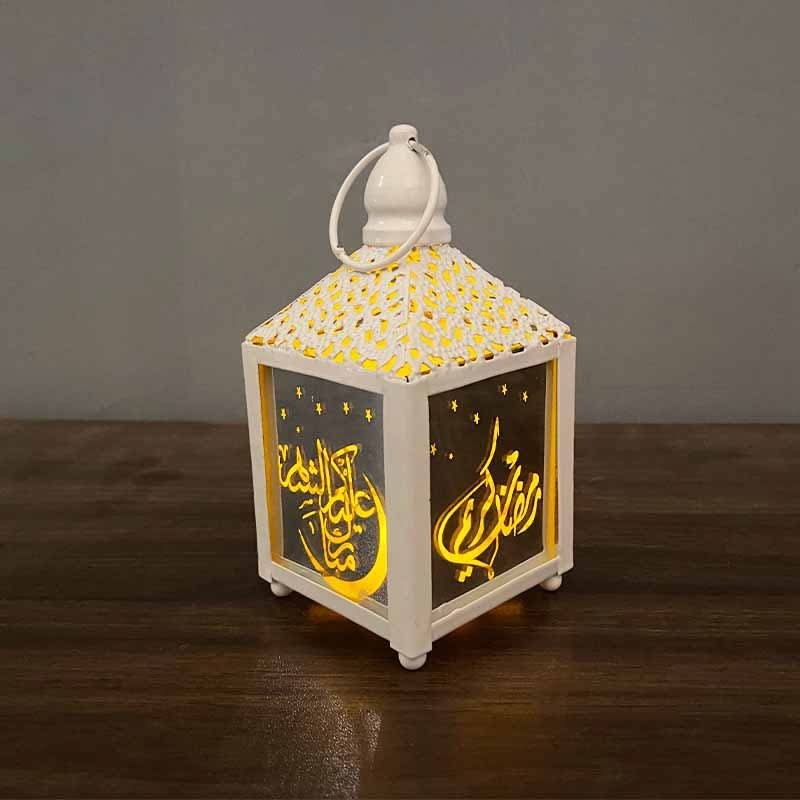 Lamp Led Eid Mubarak Decor String Lights Ramadan Kareem Decorations - Eshtree